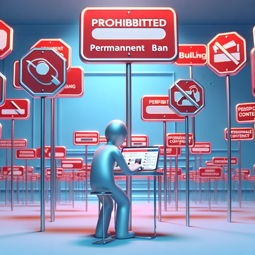 "Tips untuk menghindari banned permanen di TikTok, grafik langkah-langkah strategis dan praktis untuk mempertahankan akun TikTok yang aman dan sesuai kebijakan."