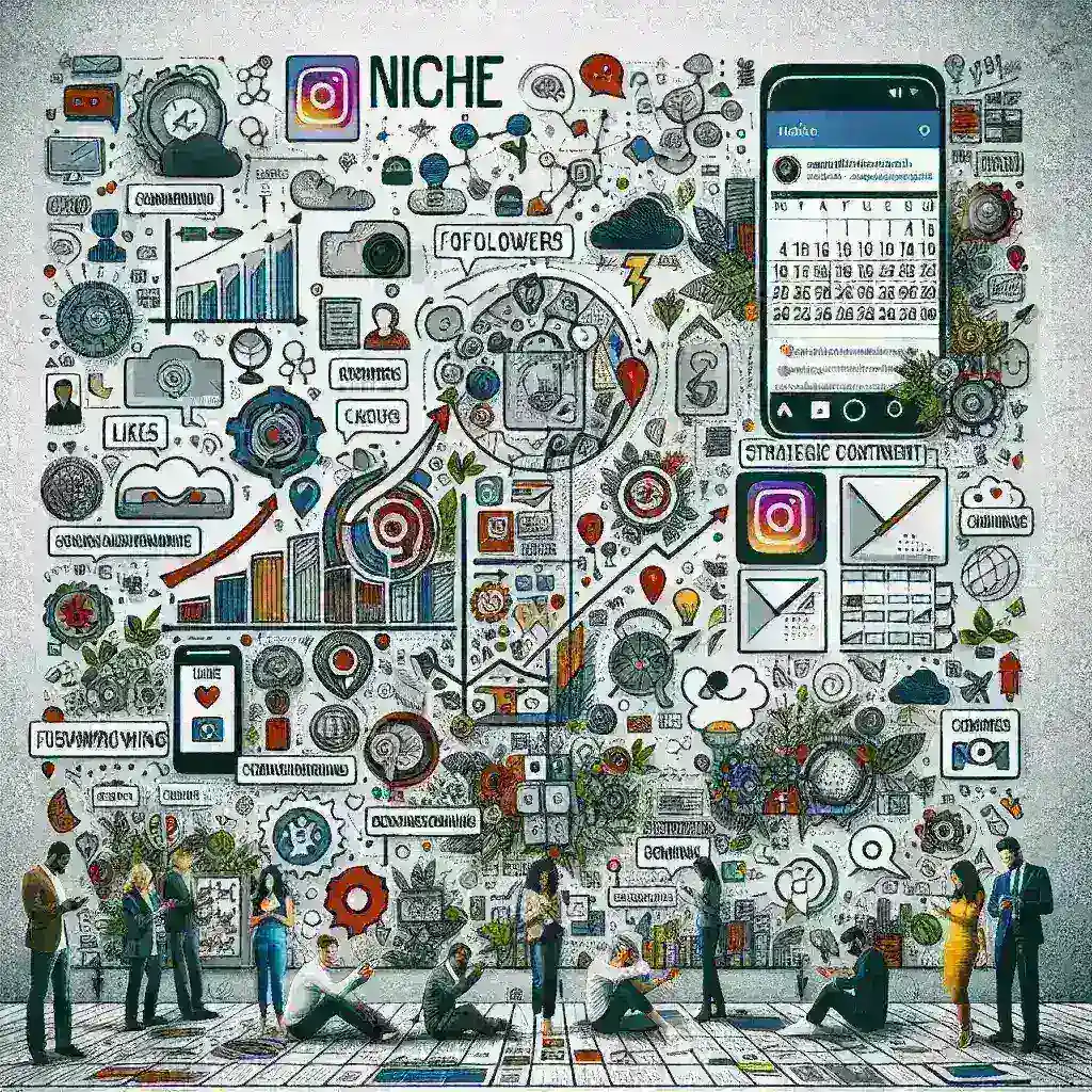 "Strategi untuk mengembangkan akun Instagram niche secara organik dengan konten menarik dan autentik"