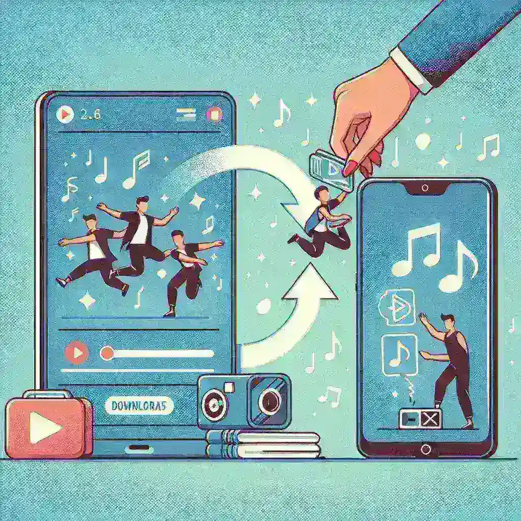 "Step-by-step guide on how to download TikTok videos without watermark using a mobile app"